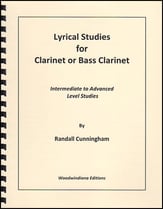 Lyrical Studies for Clarinet or Bass Clarinet Method Book cover